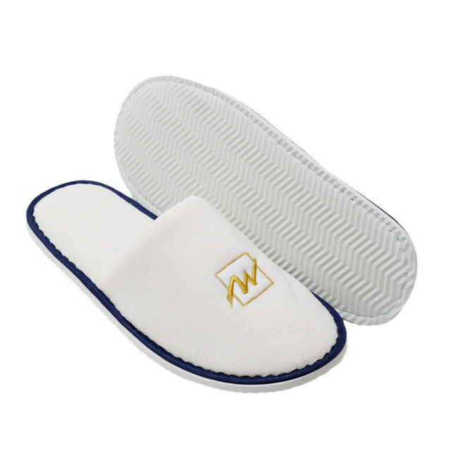 Disposable Hotel Coral Fleece Slippers