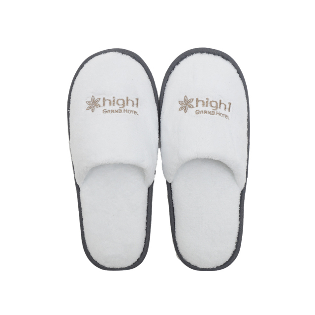 Disposable Hotel Coral Fleece Slippers