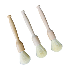 Wood Face Blush Brush