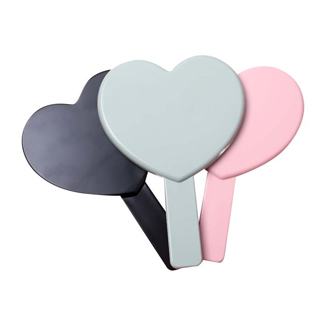 Heart Shape Handheld Mirror