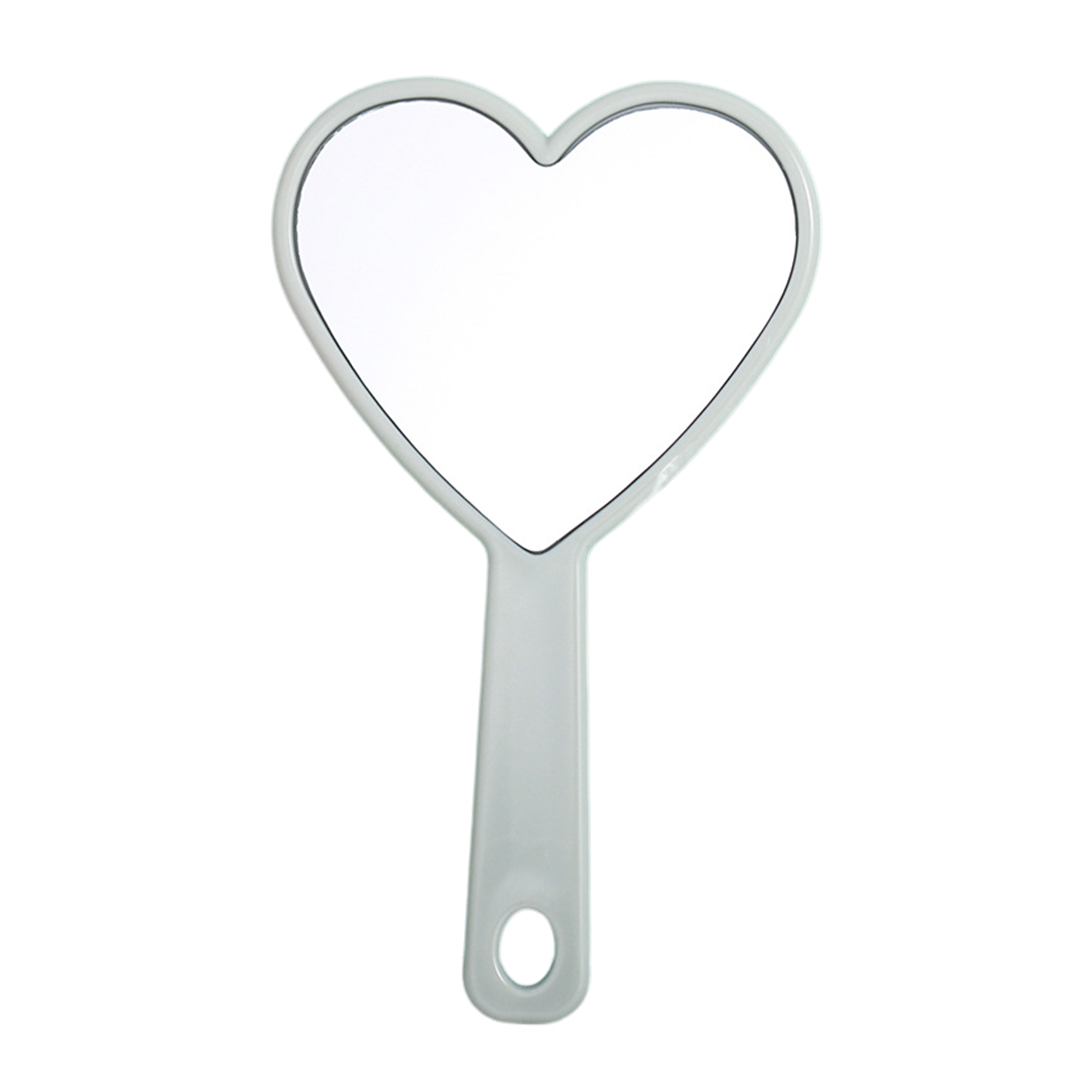 Heart Shape Handheld Mirror