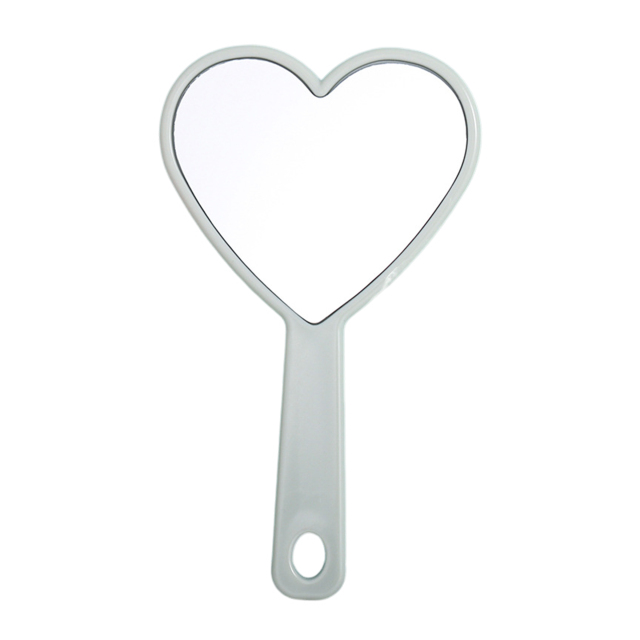 Heart Shape Handheld Mirror