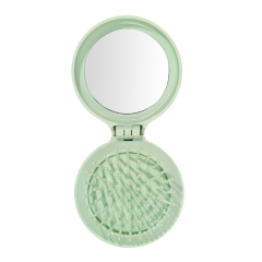 Foldable Airbag Comb with Mirror