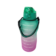 Half Gallon 64oz Sprots Tritan Water Bottle with Paracord Handle