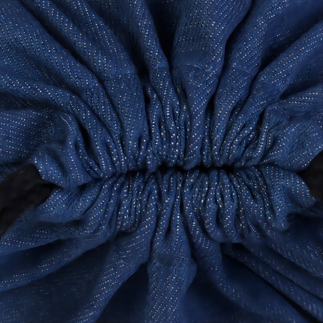 Denim Drawstring Bag