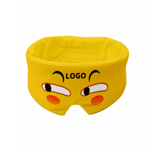 Full Colors Imprint Plush Eyemask