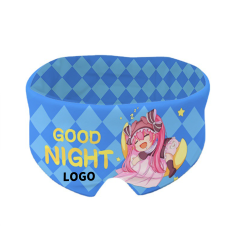 Full Colors Imprint Plush Eyemask