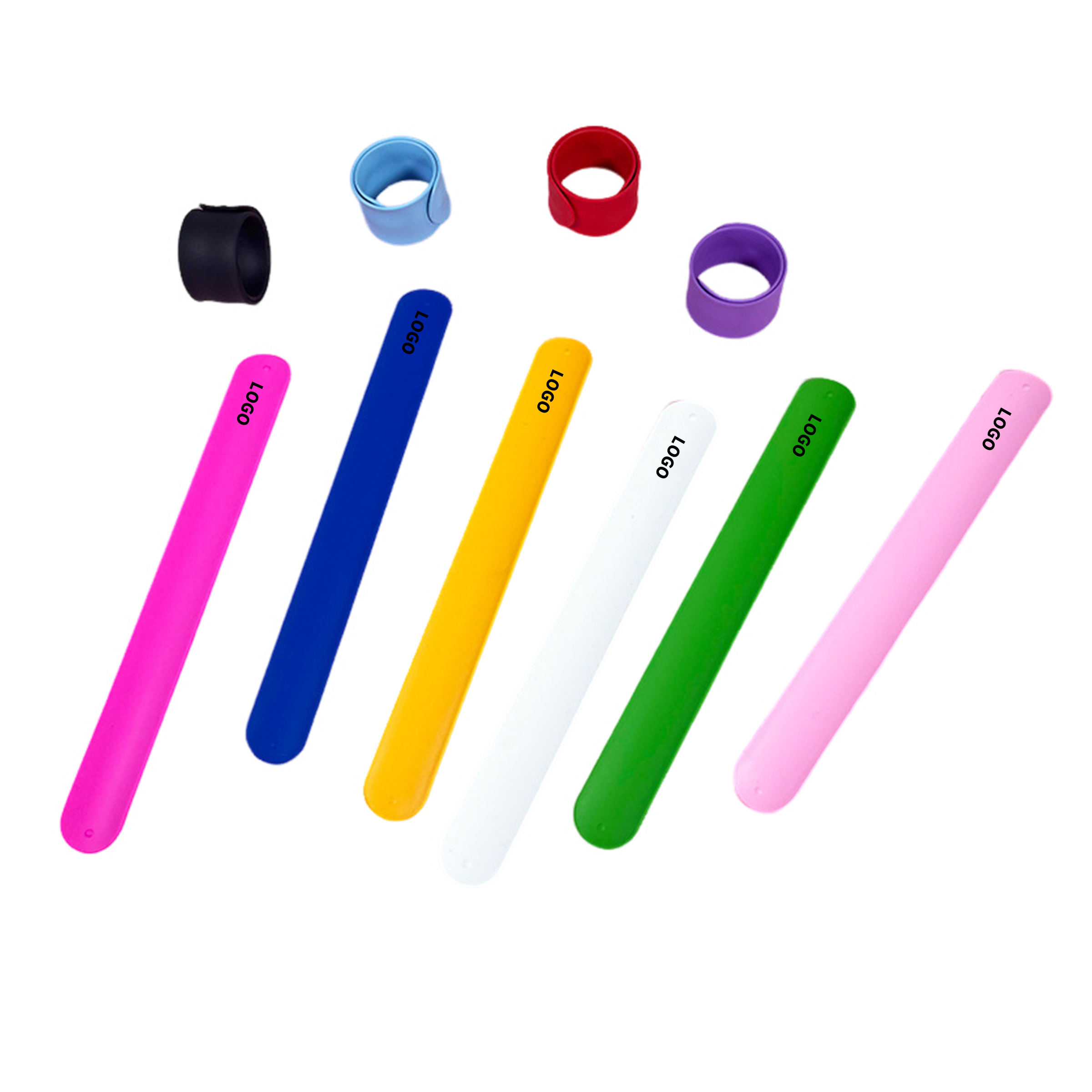 Silicone Slap Bracelets