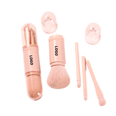 4 in 1 Portable Retractable Makeup Brush