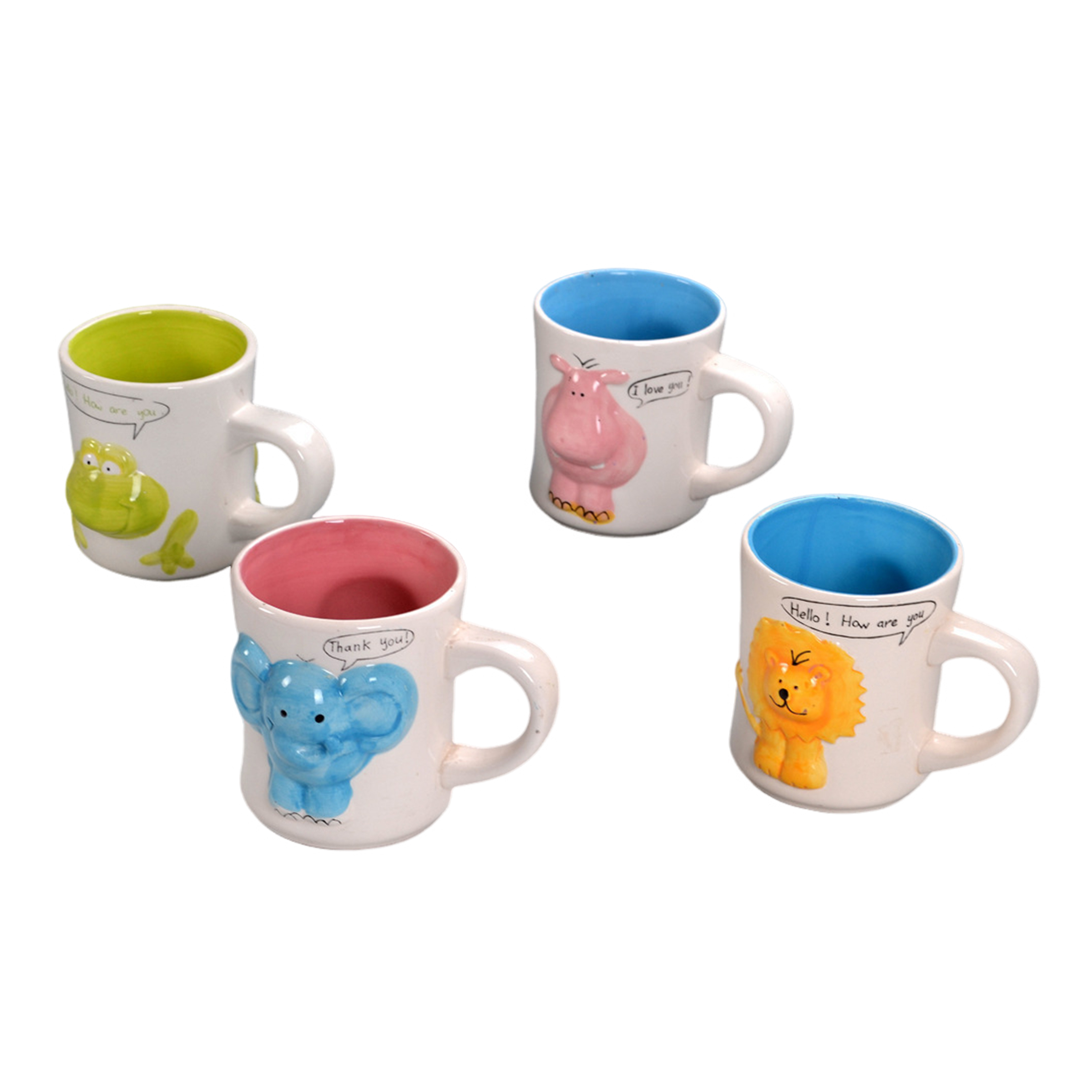3D Cute Animal Ceramic Mug