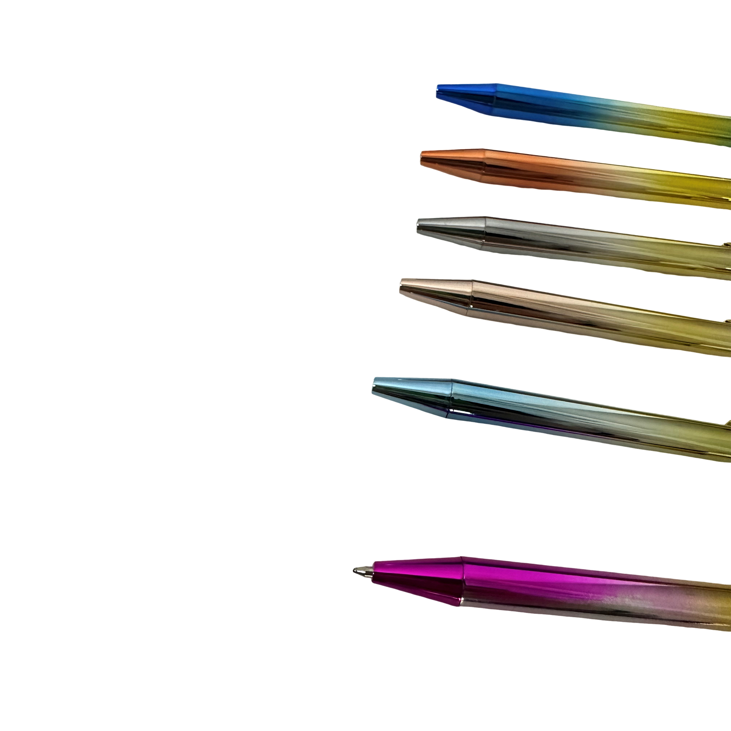 Retractable Colorful Ballpoint Pen