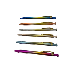 Retractable Colorful Ballpoint Pen