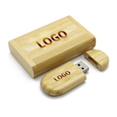 Wooden Flash Drive with Wooden Box