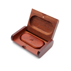 Wooden Flash Drive with Wooden Box