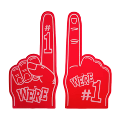 Soccer Cheerleading Giant  Foam Fingers