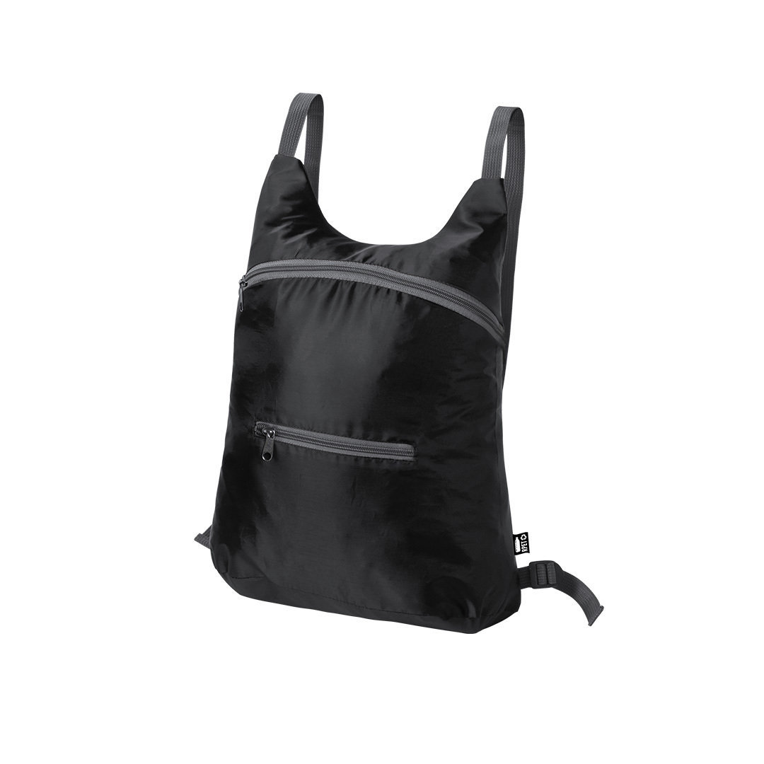 Recycled Plastic Foldable Backpack