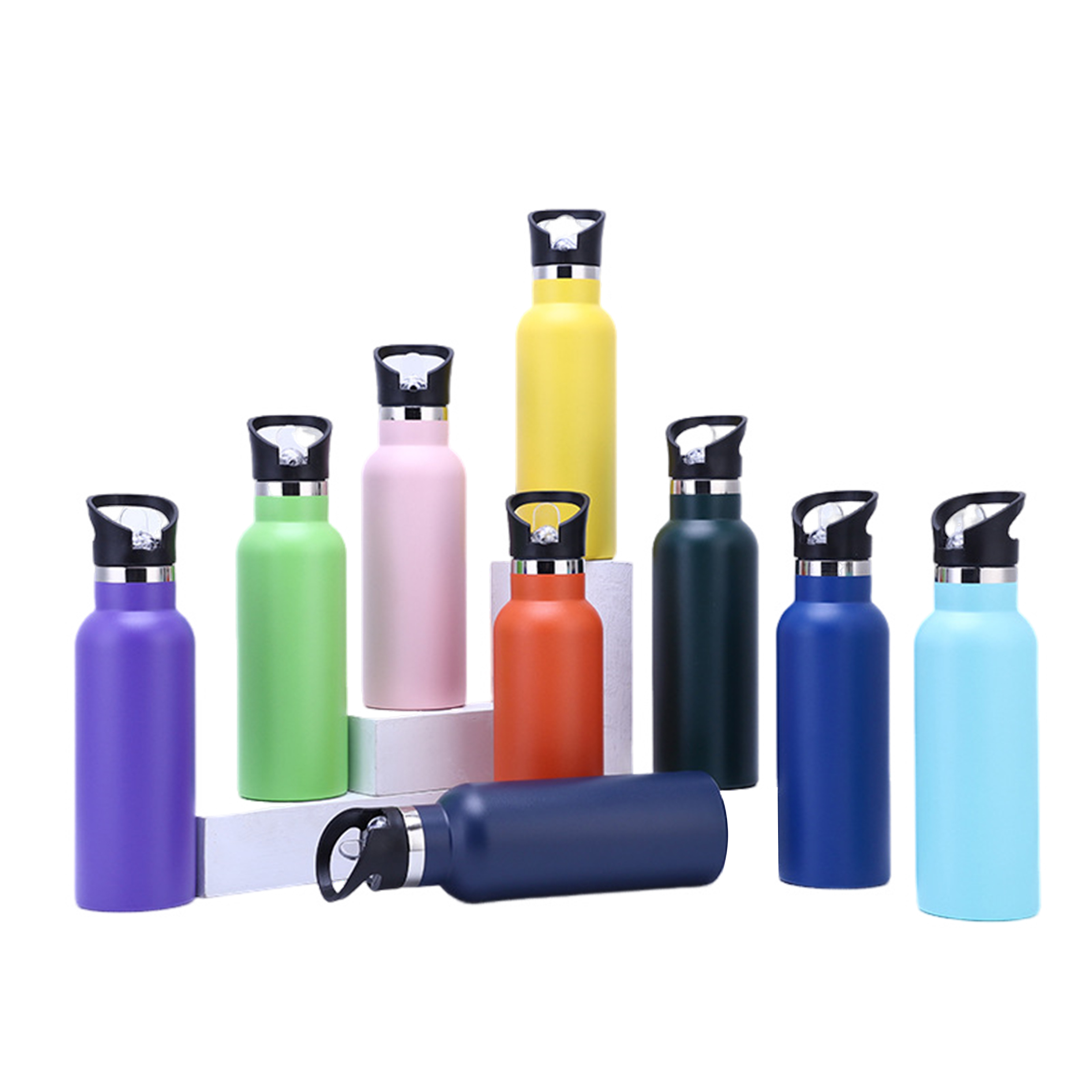 34oz Stainless Steel Double Walled Insulated Sports Water Bottle
