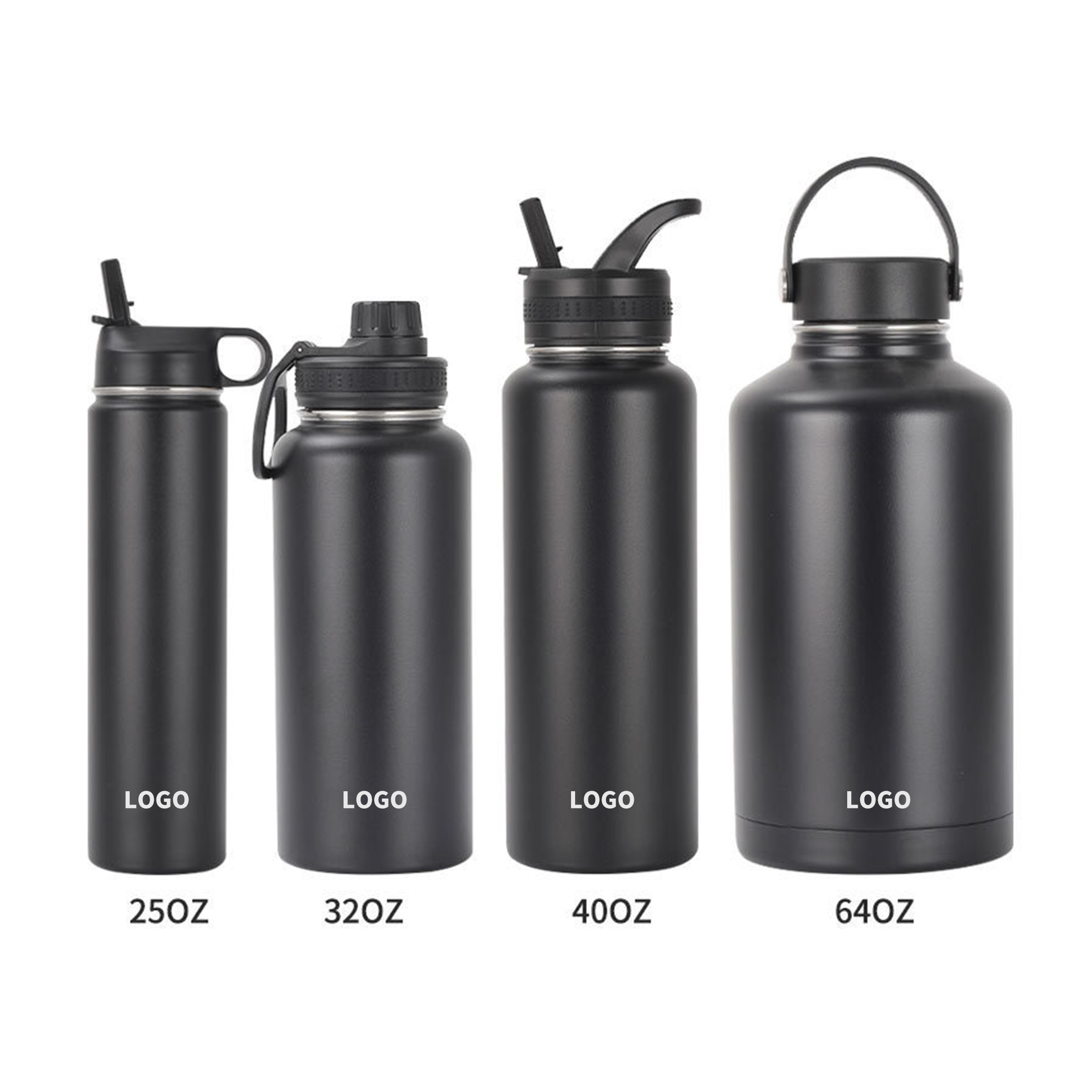 18oz Stainless Steel Vacuum Insulated Sports Water Bottle
