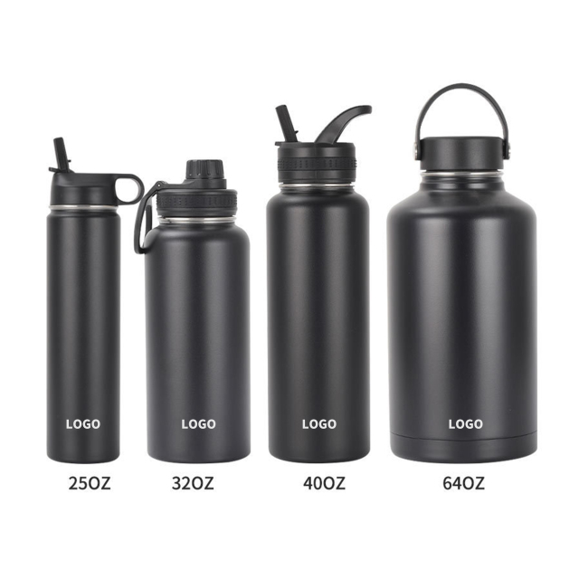18oz Stainless Steel Vacuum Insulated Sports Water Bottle