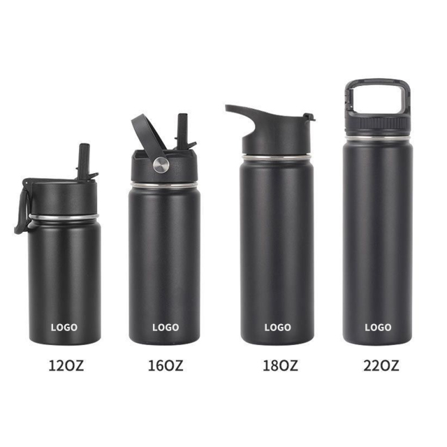 18oz Stainless Steel Vacuum Insulated Sports Water Bottle