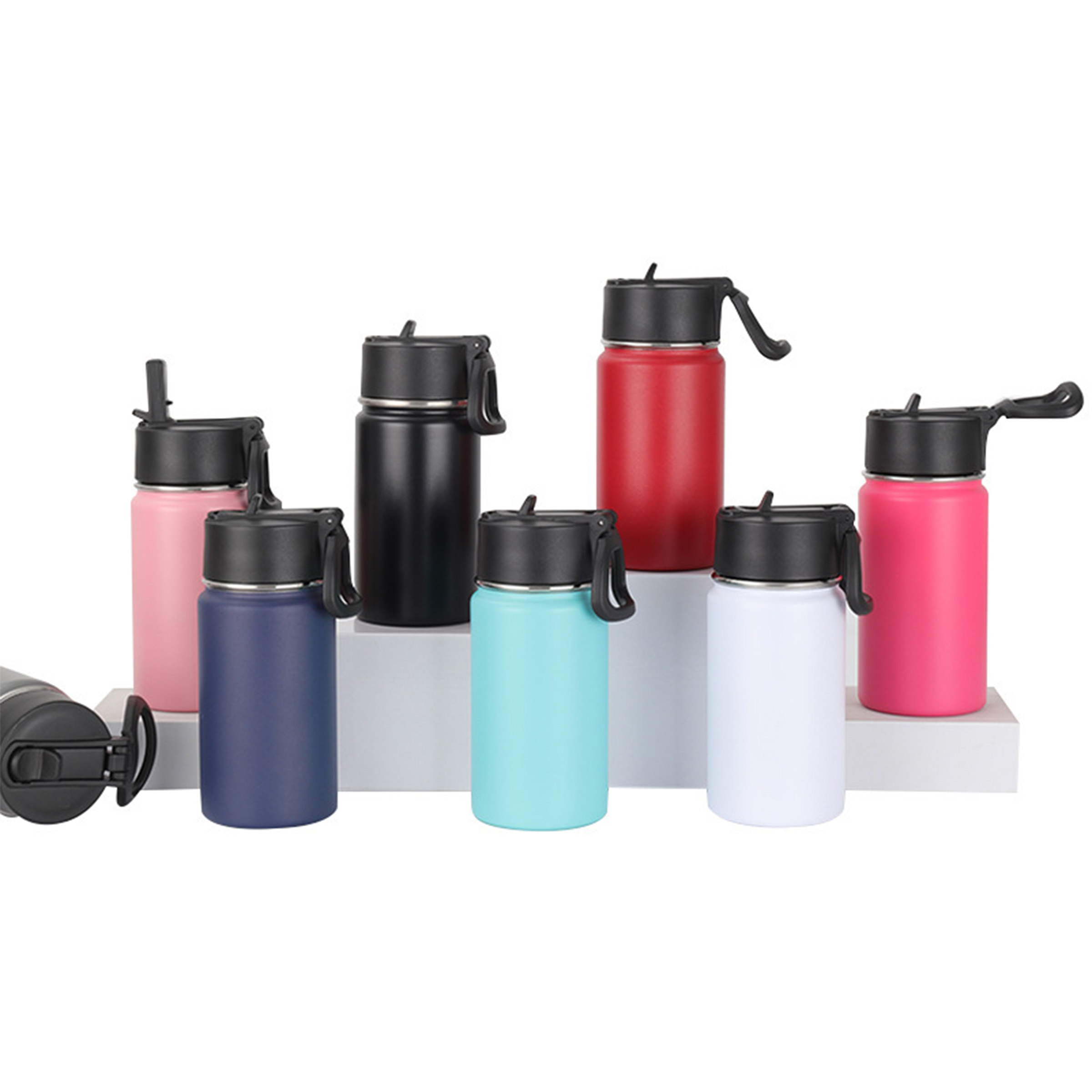18oz Stainless Steel Vacuum Insulated Sports Water Bottle