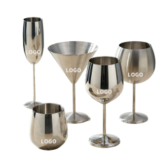 17oz 18oz Stainless Steel Wine Metal Goblet
