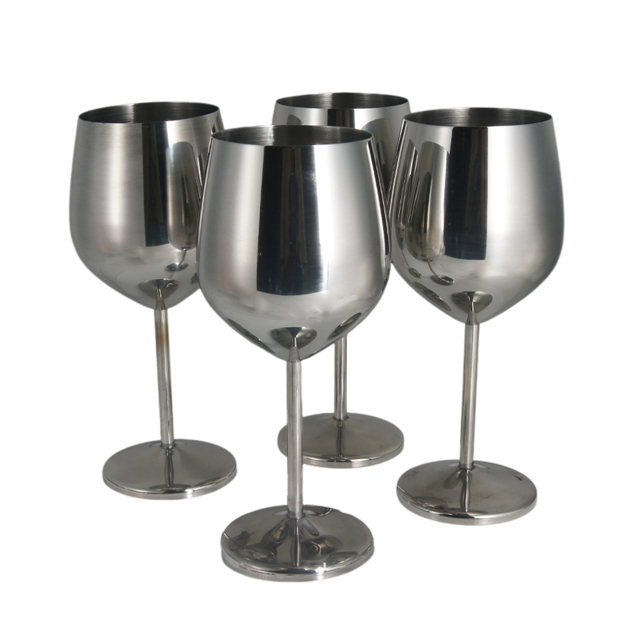 17oz 18oz Stainless Steel Wine Metal Goblet