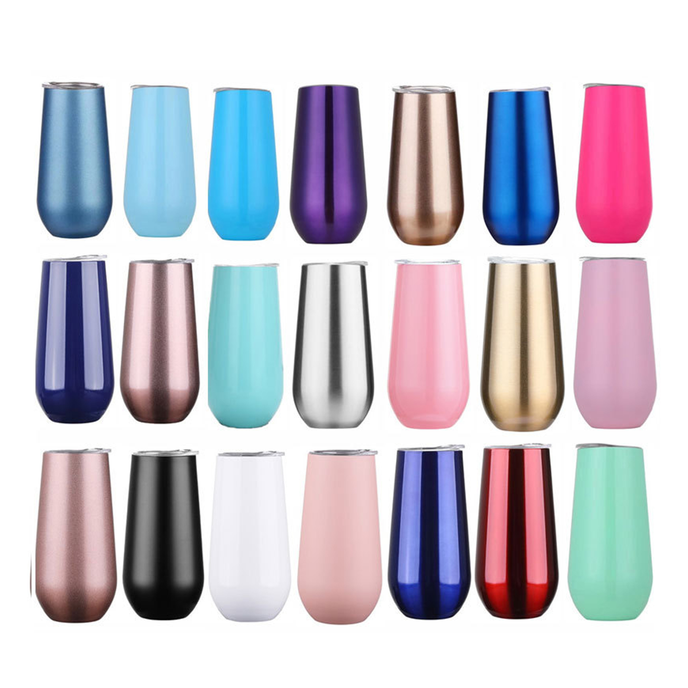 6oz Vacuum Insulated Stainless Steel Wine Cup Cocktail Cup