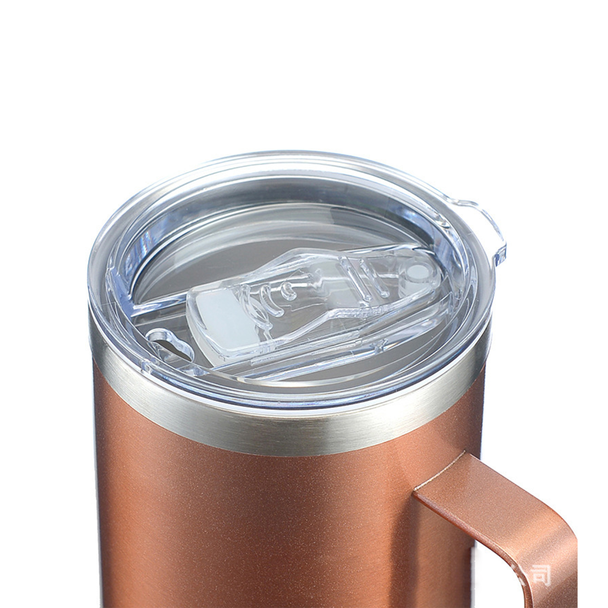 24oz Vacuum Insulated Stainless Steel Wine Cup coffee Cup with Handle