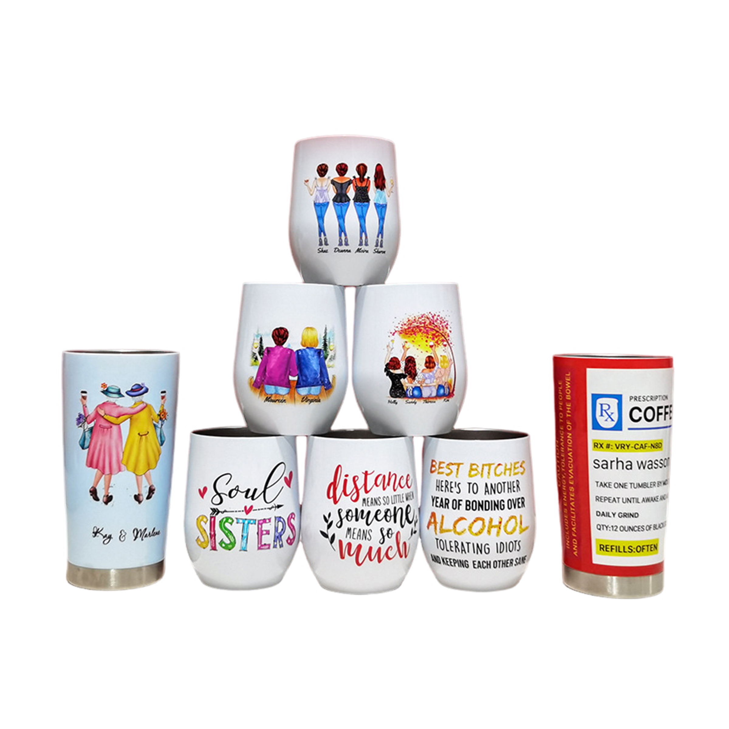 20oz Stainless Steel Wide Mouth Tumbler Vacuum Insulated Cup