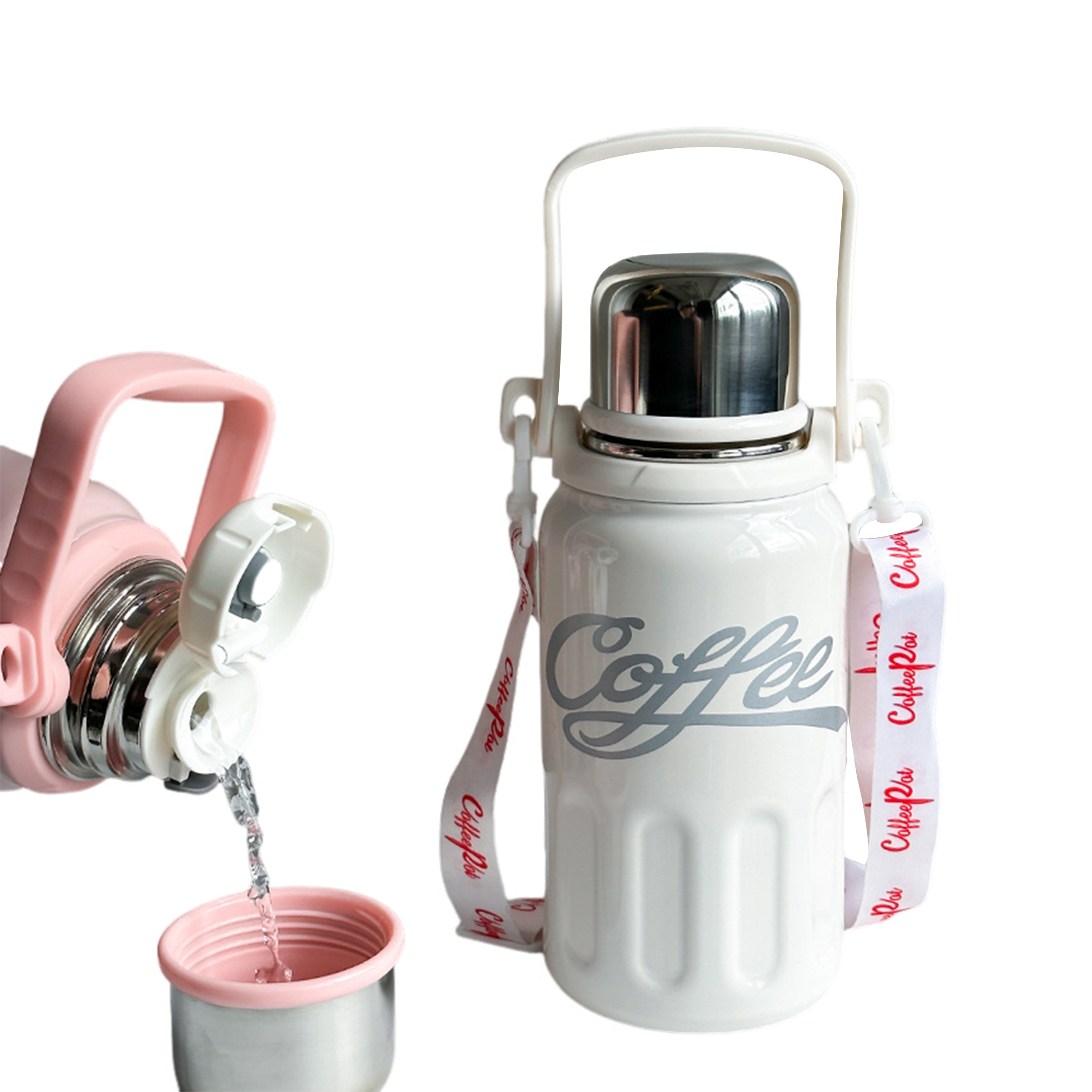 Newest Vacuum Insulated Sprots Flask Insulated Water Bottle