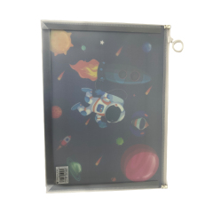 Clear Zipper Pencil Stationery Bag
