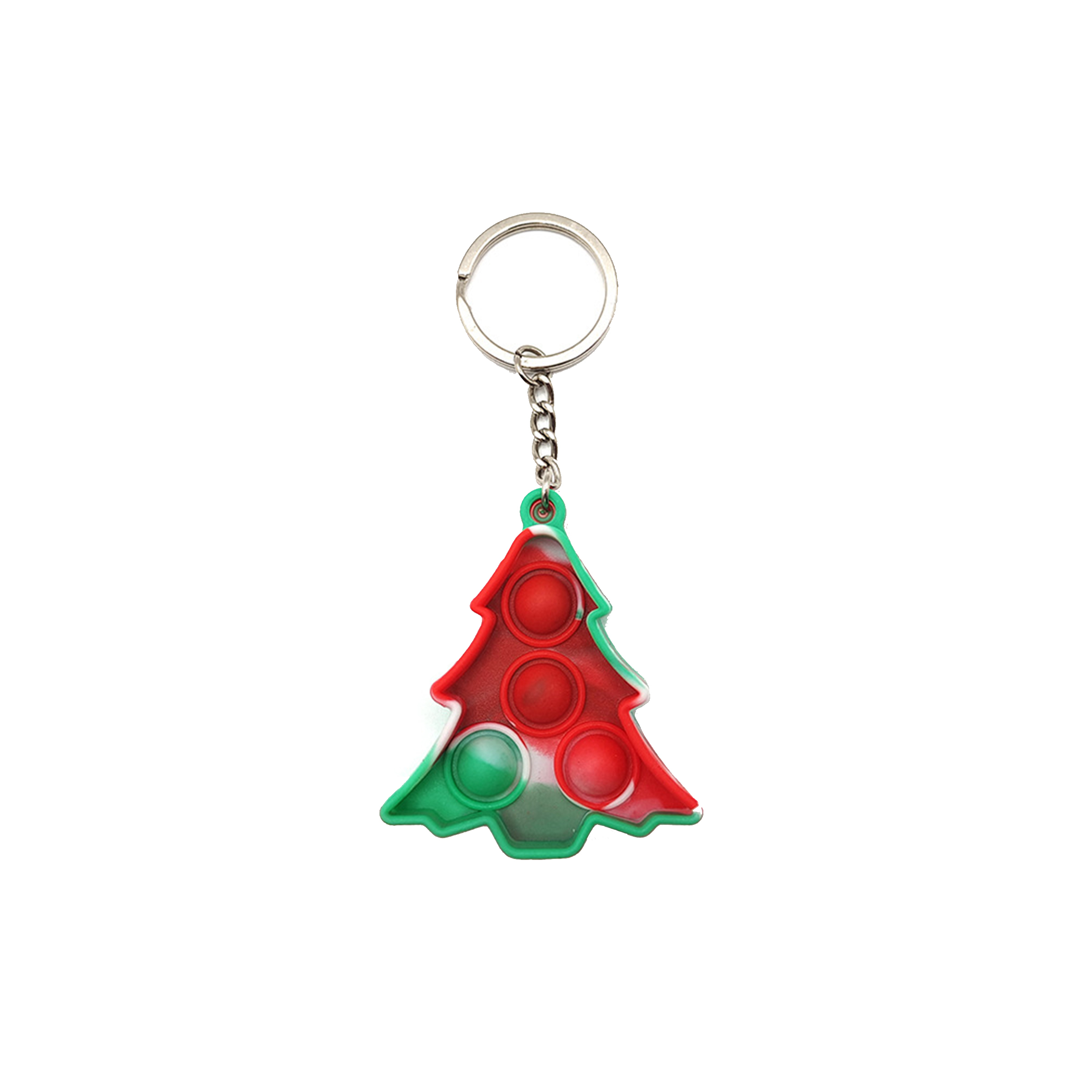 Mini Stress Reliever Pop Bubble Keychain