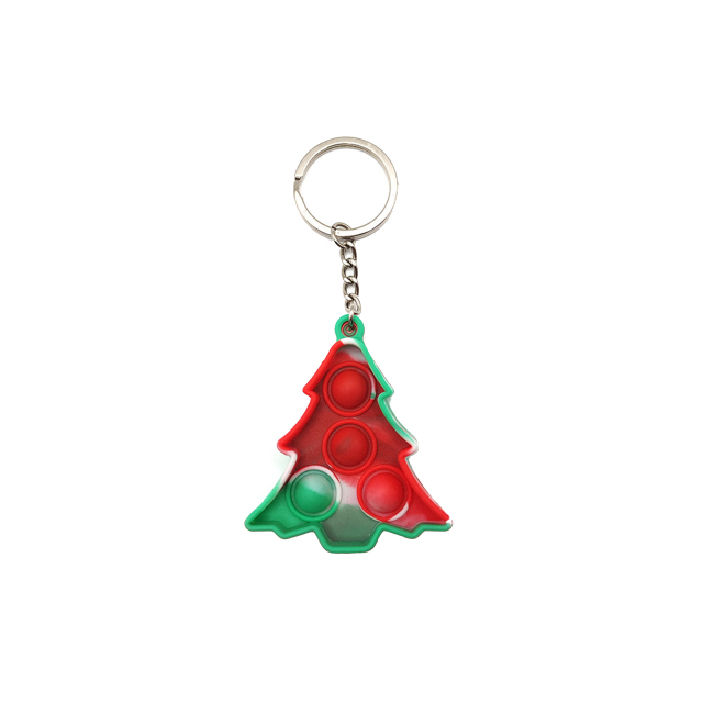Mini Stress Reliever Pop Bubble Keychain