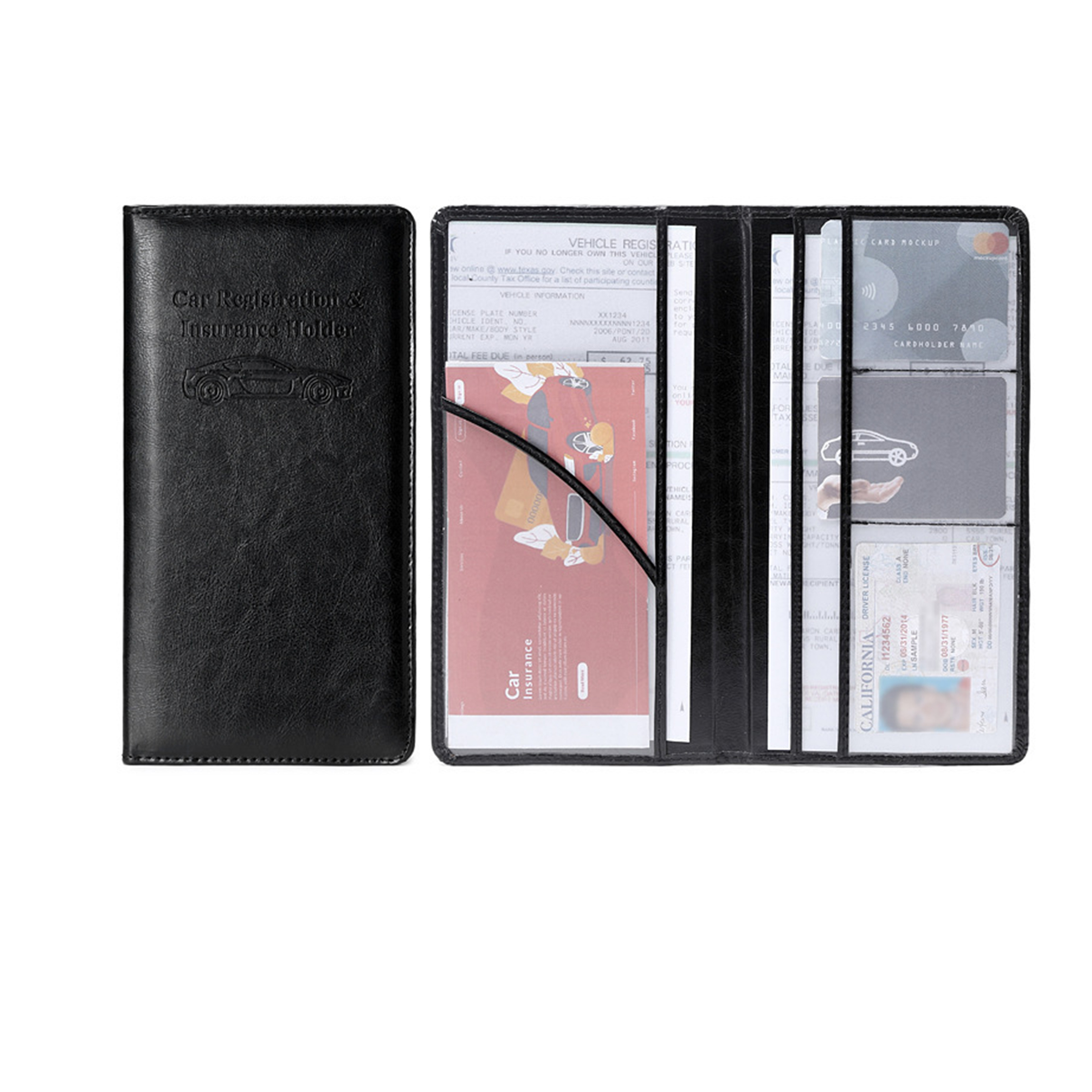 Car Registration and Insurance Holder