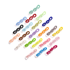 Colored Acrylic Plastic Chain Accessories