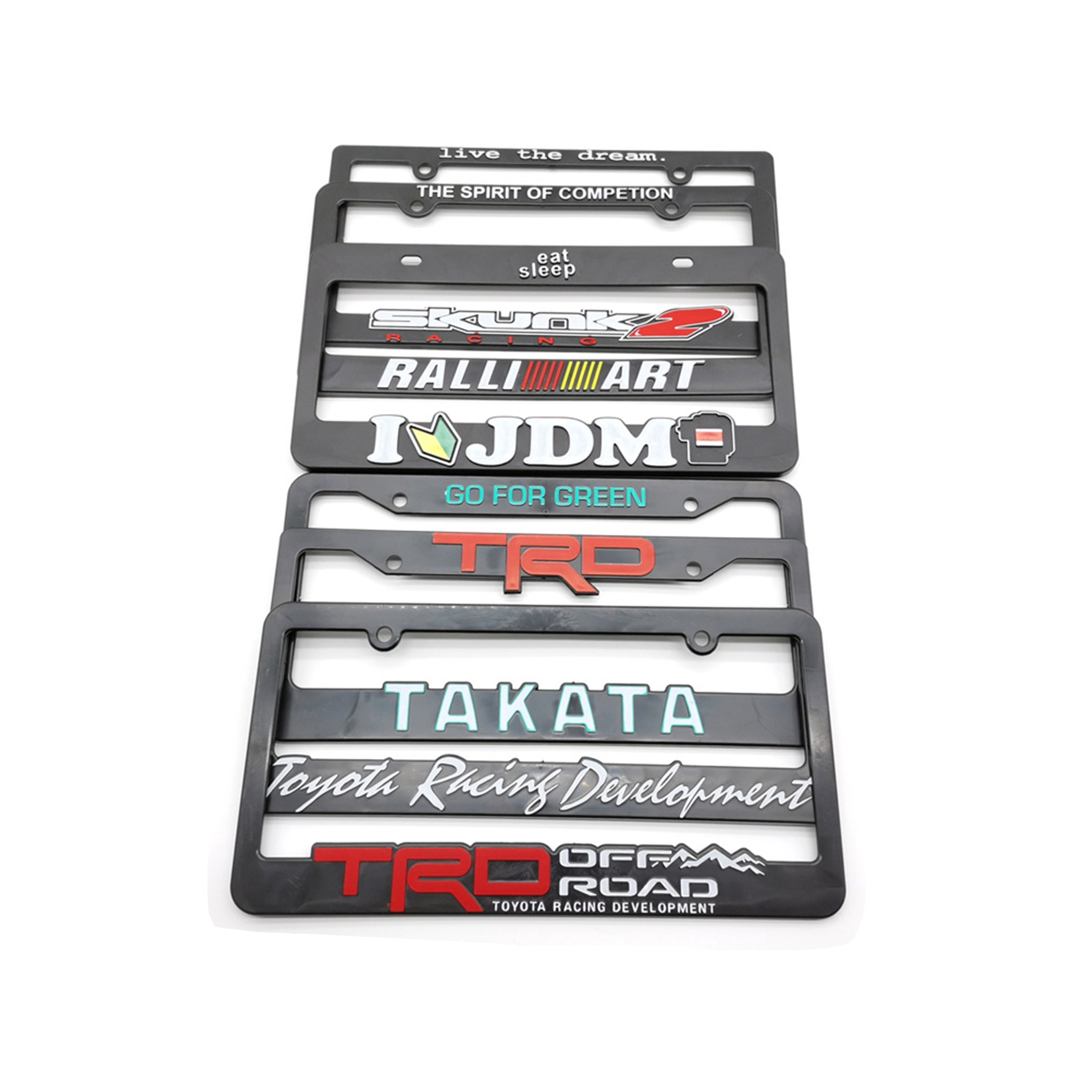 Car License Plate Frames