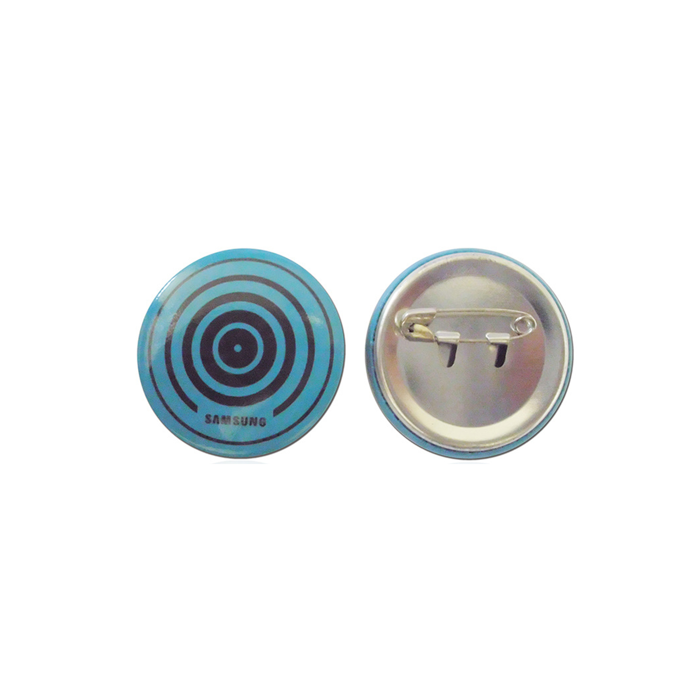 Round Tin Badge