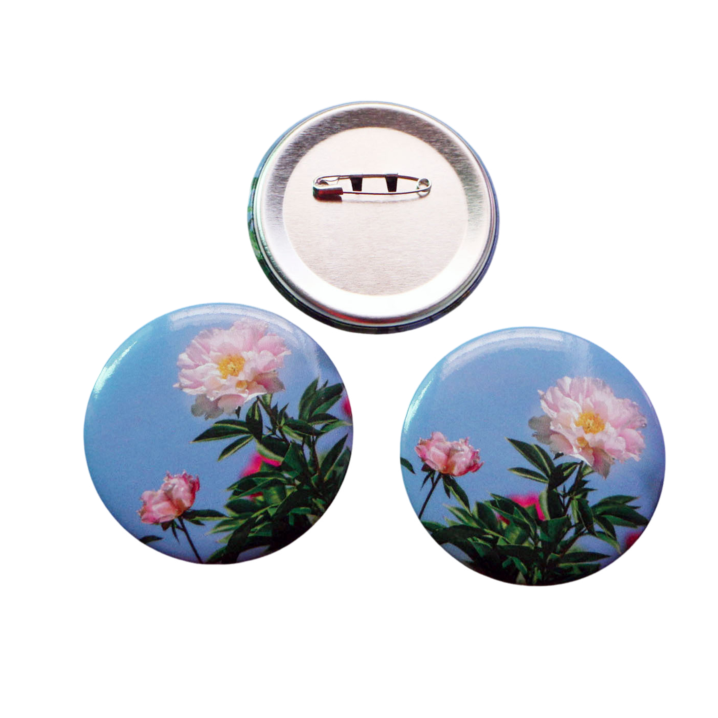 Round Tin Badge