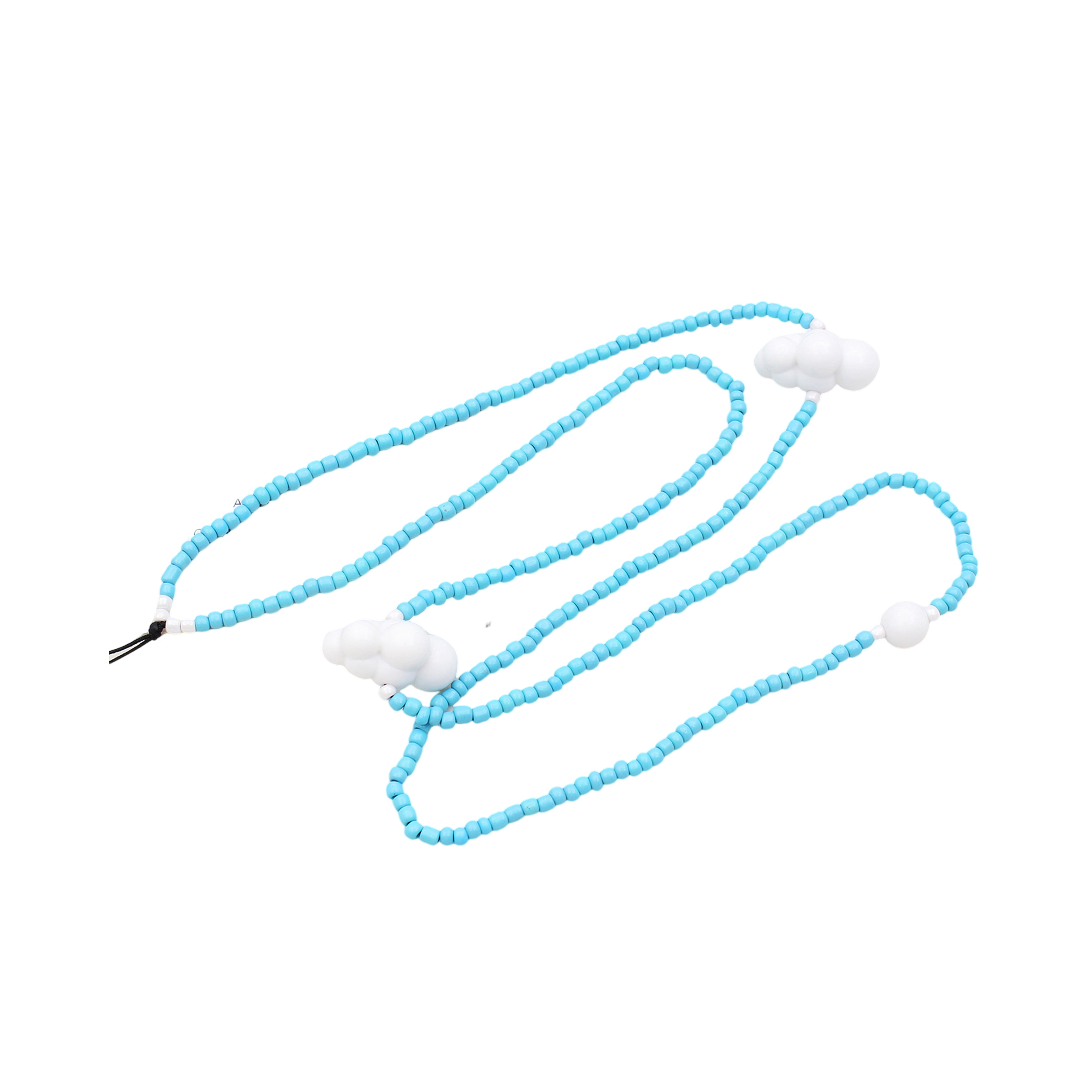 Plastic Beaded Phone Lanyard