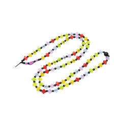 Plastic Beaded Phone Lanyard