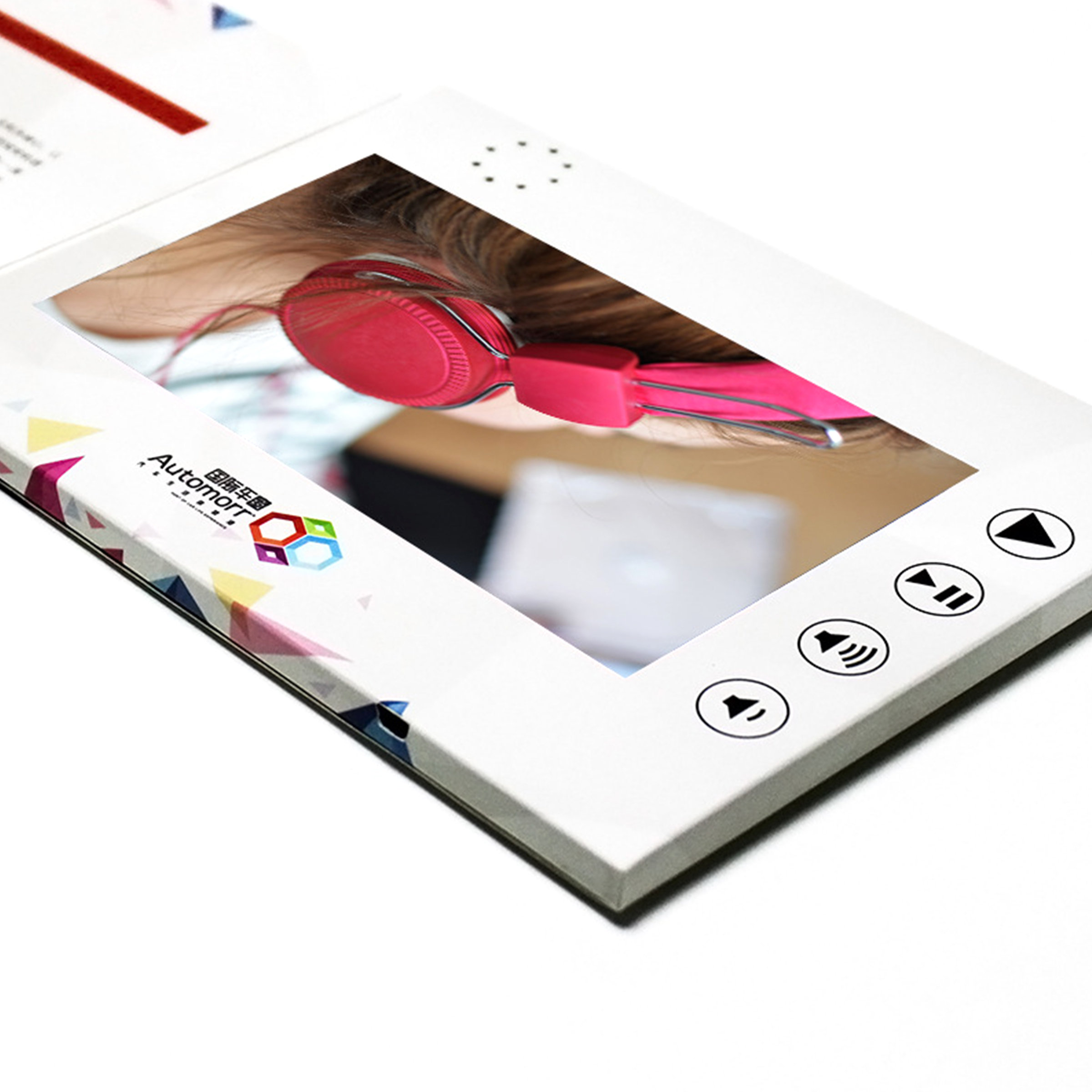 Advertising Video Greeting Card