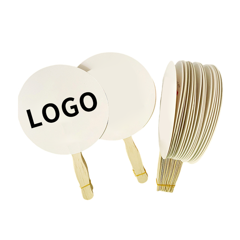 Cardboard Wood Handheld  Fan