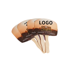 Cardboard Wood Handheld  Fan