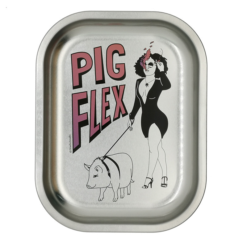 Small Metal Tin Rolling Tray