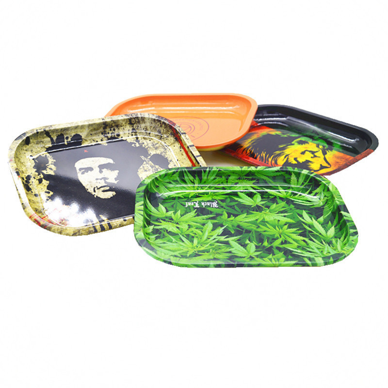 Small Metal Tin Rolling Tray