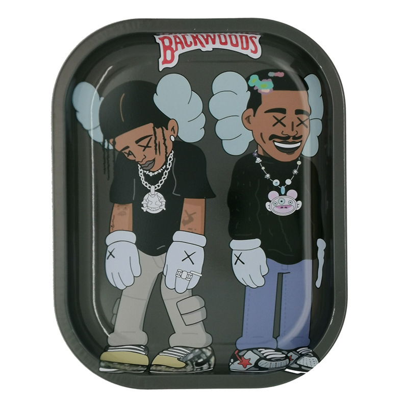 Small Metal Tin Rolling Tray