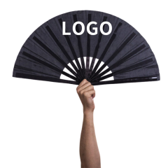 Black Color Plastic Handheld Fan