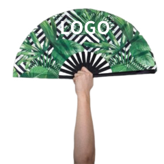 Black Color Plastic Handheld Fan