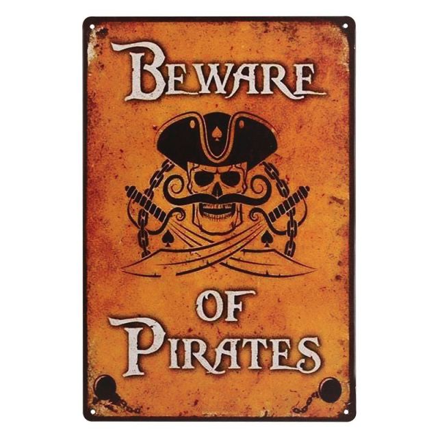 Tin Sign